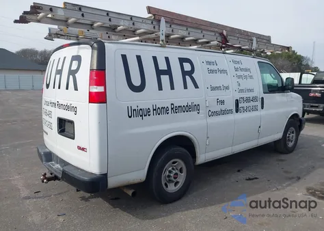 2020 GMC Savana Cargo Rwd 2500 Regular Wheelbase Work Van z USA, uszkodzony, nr VIN 1GTW7AFG8L1124242